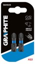 GRAPHITE Udarni bit PZ3, 25 mm, 2 komada