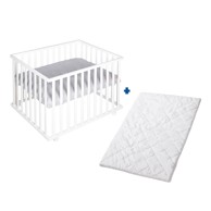 ROBA Bijeli putni krevetić 100x75 cm style