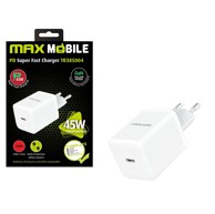 MAXMOBILE Punjač TR385004, kućni, PD Super Fast Charge, USB-C GaN, 45W