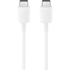 SAMSUNG Podatkovni kabel EP-DW767JWE, Super Fast Charge, Type-C na Type-C, 25 W, 3 A, 1,8 m, bijela