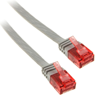 INLINE Mrežni kabel 71607 Cat6 U/UTP, 7 m, sivi