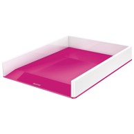 LEITZ Ladica 53611023 za spise wow, bijelo-roza