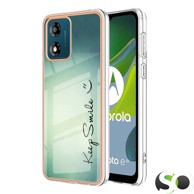 Silikonska maskica s akrilom za Moto E13 Smile