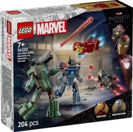 LEGO Iron Man i War Machine protiv dronova Hammer 76320