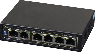 PULSAR Switch S64, 6-Port, Fast Ethernet