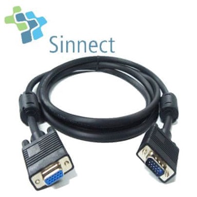 SINNECT VGA produžni kabel 15M/15F 1,8 m 13.101