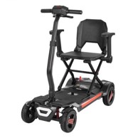 VEVOR Skuter za mobilnost, sklopivi, 4 kotača, 97x57x81 cm, crni