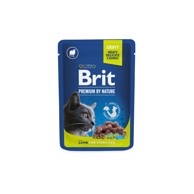 BRIT Premium Sterilised Cat janjetina u umaku, vrećica 100 g