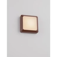 Zidna lampa Appia, LED, 3000 K, 367 lm, IP54, NL9030598, hrđavo smeđa