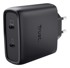 TRUST Maxo punjač 65W, 2x USB-C, GaN
