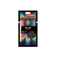 STABILO Flomaster Pen 68 ARTY, 12 kom, višebojni