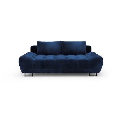 WINDSOR & CO SOFAS Kraljevsko plavi baršunasti trosjed na razvlačenje Cirrus, 215x112x90 cm