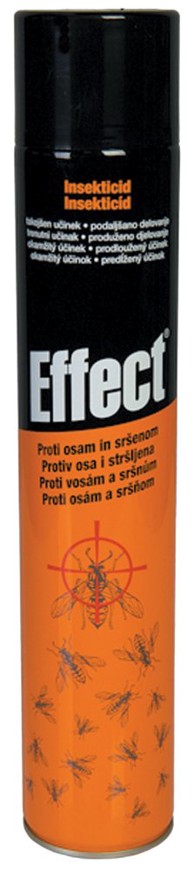 Sprej protiv osa i stršljena Effect, 750 ml