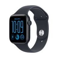 APPLE Pametni sat Watch SE3 v2, GPS, 44 mm, aluminijsko kućište Midnight, tamnoplavi sportski remen S/M