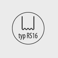 RS16 Plastične spajalice