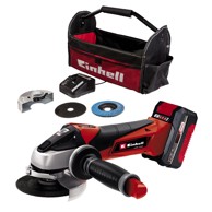 EINHELL AKU kutna brusilica TE-AG 18/115 LI KIT (1X4.0 Ah) SET