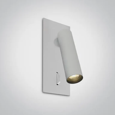 ONE LIGHT Zidna svjetiljka led 3w/3000k/150lm ip20 bijela ugradbena dm65746r/w/w