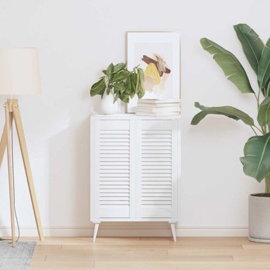 Vrata ormarića Louvred dizajn 2 kom bijela 69x29,5 cm