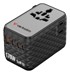 VERBATIM Putni adapter CHARGE N TRAVEL, 170 W, crni