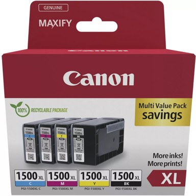 CANON Komplet tinta za printer PGI-1500 XL BK/C/M/Y