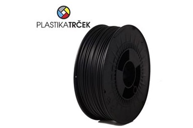 TRČEK PLASTIKA Filament za 3D printer, PLA – 1kg, crni