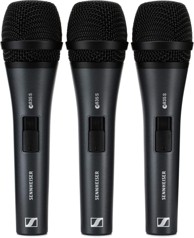 SENNHEISER Dinamički vokalni mikrofoni e 835-S, 3 kom.