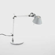 Stolna svjetiljka Tolomeo Micro, aluminij, E14, s postoljem