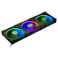 PHANTEKS Ventilatori D30-140 Regular D-RGB 3-pack, crni