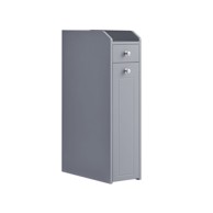 SONGMICS Kupaonski ormarić 40x18x70 cm, sivi