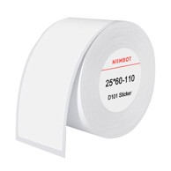 NIIMBOT Termalne naljepnice 25x60 mm, 110 kom, bijele