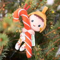 Božićni vilenjak Happy, crvena