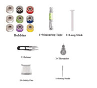 NETSCROLL Set pribora za šivanje Threads