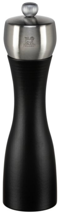 PEUGEOT Drvena soljenka mat crna 20 cm FIDJI