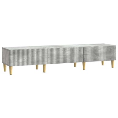 TV ormarić, 147 x 34,5 x 30 cm, konstruirano drvo, betonsko siva