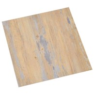 Samoljepljive PVC pločice za pod 30,5 x 30,5 cm, smeđe-sive, 20 kom