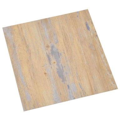 Samoljepljive PVC pločice za pod 30,5 x 30,5 cm, smeđe-sive, 20 kom
