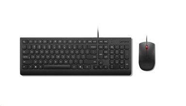 LENOVO Tipkovnica i miš Essential Wired Combo, HR, crna (4X31R64440)