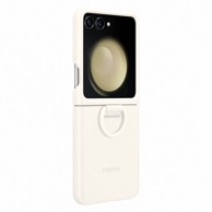 Silicone Cover with Ring za Samsung Galaxy Z Flip5 Bež EF-PF731TUEGWW