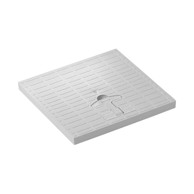 DAKOTA Odvod pribor PVC poklopac šahta s kopčom 400x400