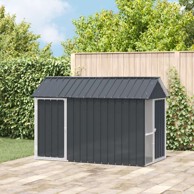 Čelični kavez za ptice, antracit, 112 × 215 × 141 cm