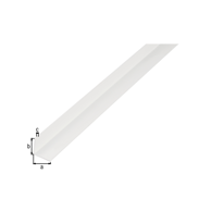 GAH ALBERTS Profil kutni PVC 1000x25x25x1,8mm bijeli