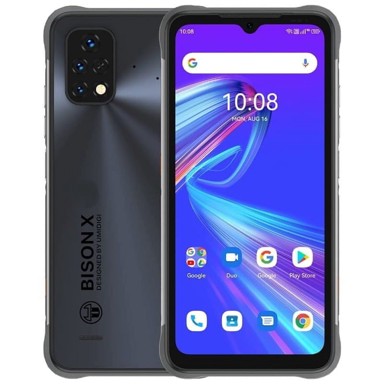 UMIDIGI Bison X10S, 4 GB/32 GB, 6150 mAh, siva