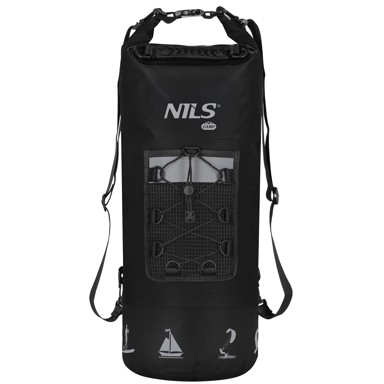 NILS CAMP Ruksak vodootporni 25 l, crni