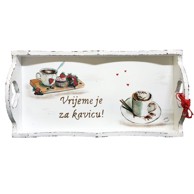 Poslužavnik Vrijeme je za kavicu