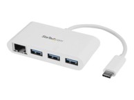 STARTECH USB-C hub HB30C3A1GEA 3x USB-A Gigabit Ethernet