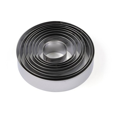 BLOMSTERBERGS Rezaći za kolače u setu 9 kom Round