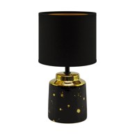 Stolna lampa Helena, E14, crna