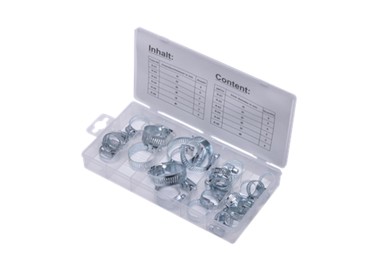 SW-STAHL Set šelni, metalnih obujmica, 26 dijelni, S8055