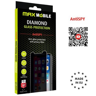 MM Zaštitno staklo, iPhone 16 Pro, DIAMOND 2.5D AntiSPY
