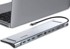 BASEUS Docking stanica CATSX-G0G USB-C, USB-C, 3x USB-C, 1x USB-C PD, 2x HDMI, 1x VGA, 1x ethernet, 1x SD/microSD, sivi
